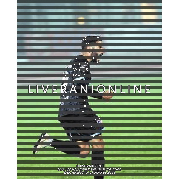 IMOLA 28 10 2019 IMOLESE CALCIO-CARPI 2-1 SERIE C NELLA FOTO LUCA BELCASTRO ESULTA DOPO IL GOL FOTO GIANNI SANNA-AG ALDO LIVERANI SAS