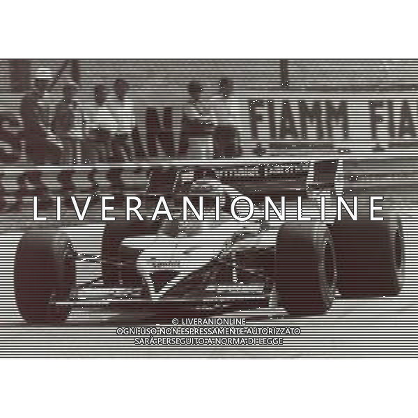 RETROSPETTIVA NELSON PIQUET PILOTA F1-1984 NELLA FOTO NELSON PIQUET AG ALDO LIVERANI SAS