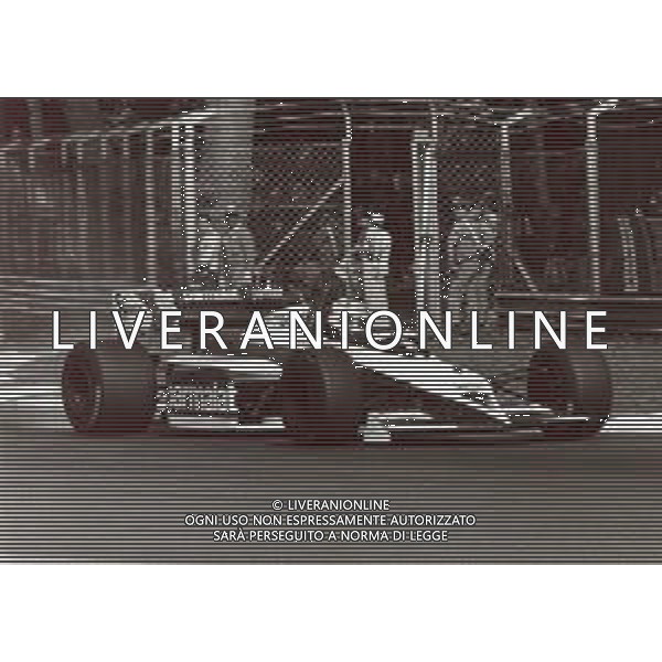 RETROSPETTIVA NELSON PIQUET PILOTA F1-1984 NELLA FOTO NELSON PIQUET AG ALDO LIVERANI SAS