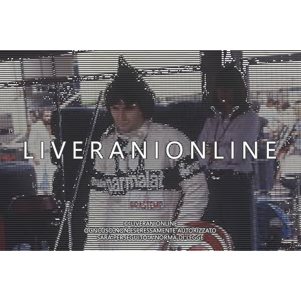 RETROSPETTIVA NELSON PIQUET PILOTA F1-1984 NELLA FOTO NELSON PIQUET AG ALDO LIVERANI SAS