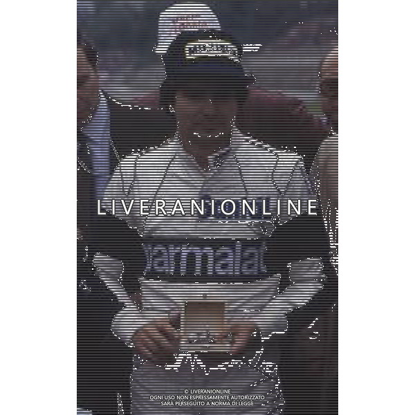 RETROSPETTIVA NELSON PIQUET PILOTA F1-1984 NELLA FOTO NELSON PIQUET AG ALDO LIVERANI SAS