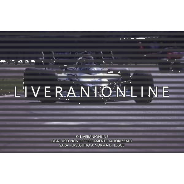 RETROSPETTIVA NELSON PIQUET PILOTA F1-1984 NELLA FOTO NELSON PIQUET AG ALDO LIVERANI SAS