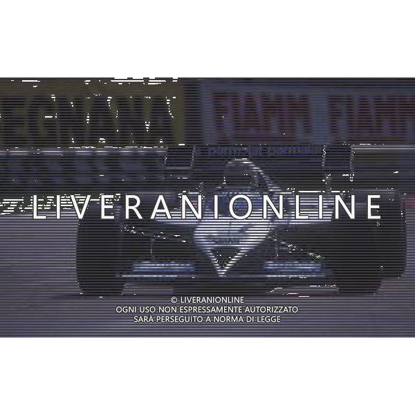 RETROSPETTIVA NELSON PIQUET PILOTA F1-1984 NELLA FOTO NELSON PIQUET AG ALDO LIVERANI SAS