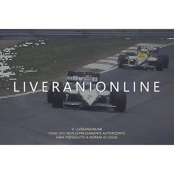 RETROSPETTIVA NELSON PIQUET PILOTA F1-1985 NELLA FOTO NELSON PIQUET AG ALDO LIVERANI SAS