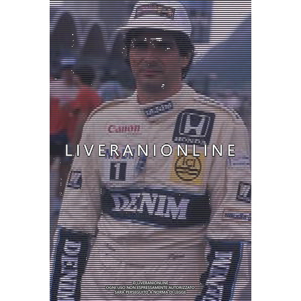 RETROSPETTIVA NELSON PIQUET PILOTA F1-1986 NELLA FOTO NELSON PIQUET AG ALDO LIVERANI SAS