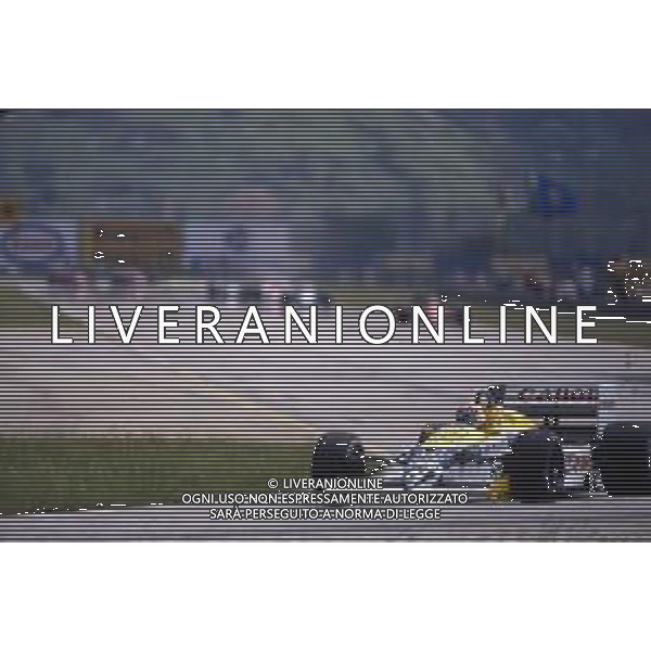 RETROSPETTIVA NELSON PIQUET PILOTA F1-1986 NELLA FOTO NELSON PIQUET AG ALDO LIVERANI SAS