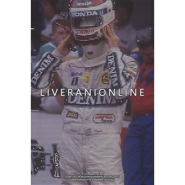 RETROSPETTIVA NELSON PIQUET PILOTA F1-1987 NELLA FOTO NELSON PIQUET AG ALDO LIVERANI SAS
