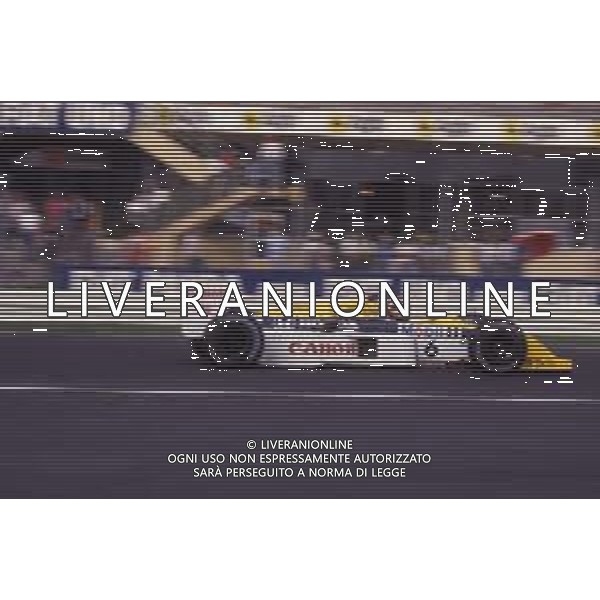 RETROSPETTIVA NELSON PIQUET PILOTA F1-1987 NELLA FOTO NELSON PIQUET AG ALDO LIVERANI SAS