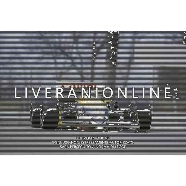 RETROSPETTIVA NELSON PIQUET PILOTA F1-1987 NELLA FOTO NELSON PIQUET AG ALDO LIVERANI SAS