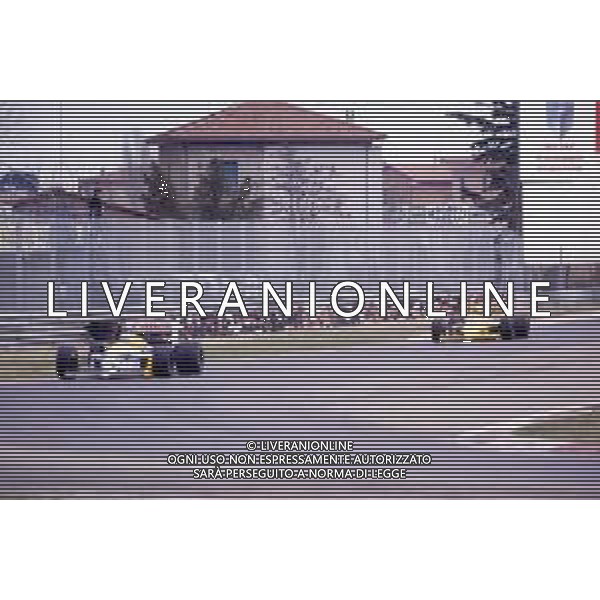 RETROSPETTIVA NELSON PIQUET PILOTA F1-1987 NELLA FOTO NELSON PIQUET AG ALDO LIVERANI SAS