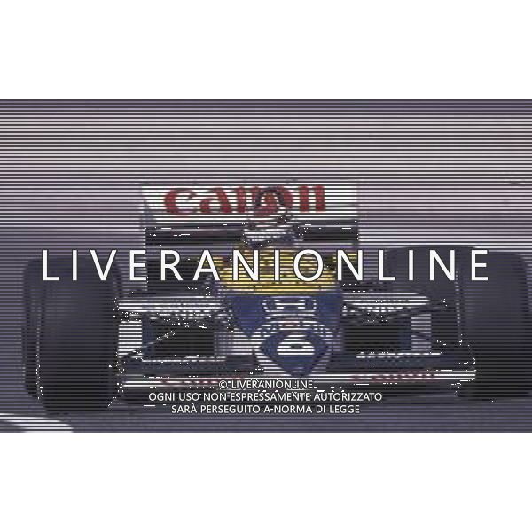 RETROSPETTIVA NELSON PIQUET PILOTA F1-1987 NELLA FOTO NELSON PIQUET AG ALDO LIVERANI SAS