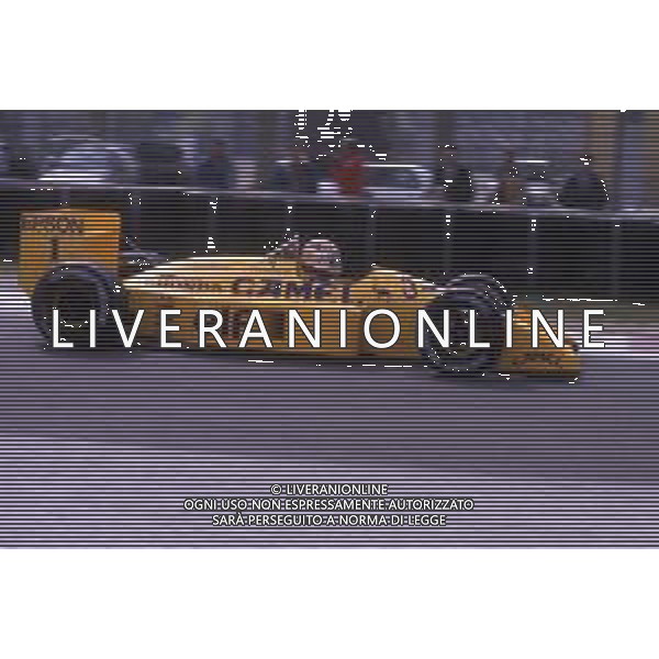 RETROSPETTIVA NELSON PIQUET PILOTA F1 -1988 NELLA FOTO NELSON PIQUET AG ALDO LIVERANI SAS