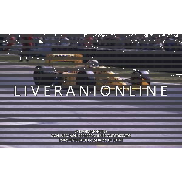 RETROSPETTIVA NELSON PIQUET PILOTA F1 -1988 NELLA FOTO NELSON PIQUET AG ALDO LIVERANI SAS