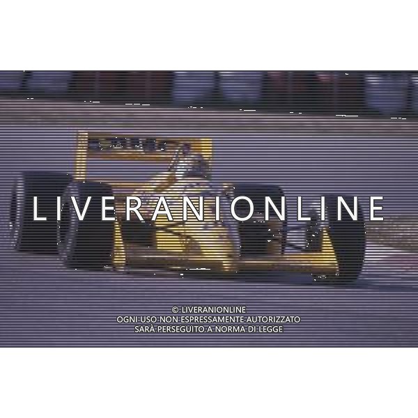 RETROSPETTIVA NELSON PIQUET PILOTA F1 -1988 NELLA FOTO NELSON PIQUET AG ALDO LIVERANI SAS
