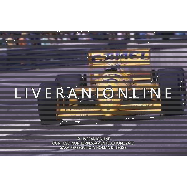 RETROSPETTIVA NELSON PIQUET PILOTA F1 -1988 NELLA FOTO NELSON PIQUET AG ALDO LIVERANI SAS