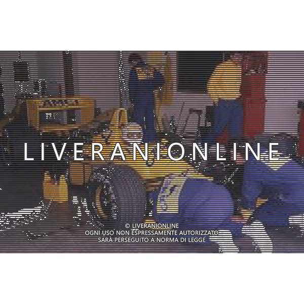 RETROSPETTIVA NELSON PIQUET PILOTA F1 -1989 NELLA FOTO NELSON PIQUET AG ALDO LIVERANI SAS