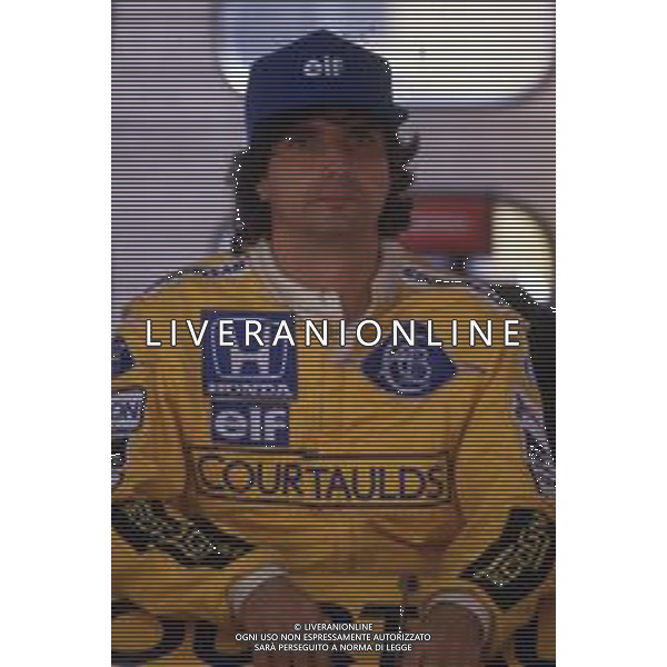 RETROSPETTIVA NELSON PIQUET PILOTA F1 -1989 NELLA FOTO NELSON PIQUET AG ALDO LIVERANI SAS