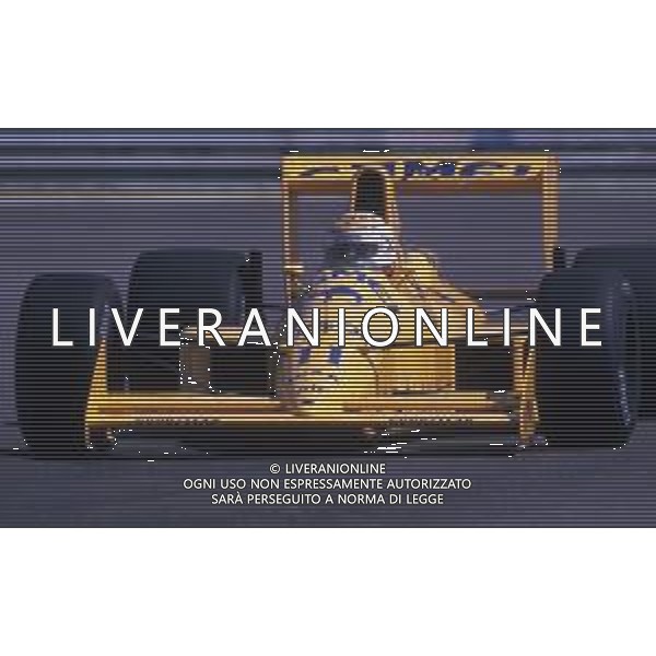 RETROSPETTIVA NELSON PIQUET PILOTA F1 -1989 NELLA FOTO NELSON PIQUET AG ALDO LIVERANI SAS