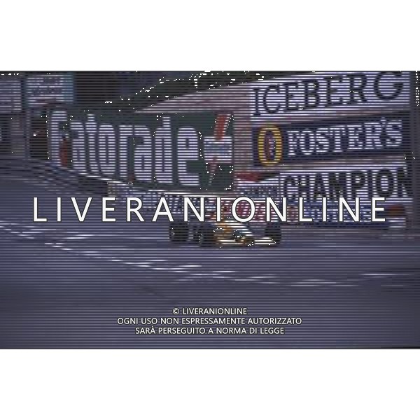 RETROSPETTIVA NELSON PIQUET PILOTA F1-1991 NELLA FOTO NELSON PIQUET AG ALDO LIVERANI SAS