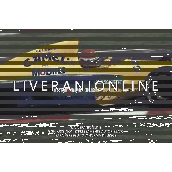 RETROSPETTIVA NELSON PIQUET PILOTA F1-1991 NELLA FOTO NELSON PIQUET AG ALDO LIVERANI SAS