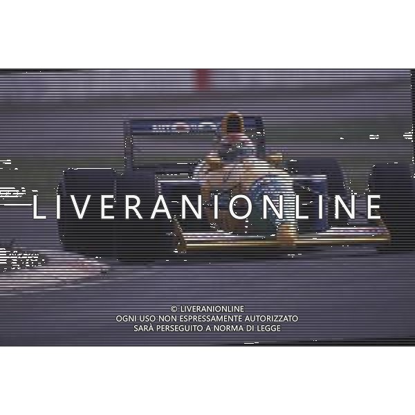 RETROSPETTIVA NELSON PIQUET PILOTA F1-1991 NELLA FOTO NELSON PIQUET AG ALDO LIVERANI SAS