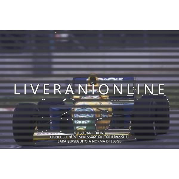 RETROSPETTIVA NELSON PIQUET PILOTA F1-1991 NELLA FOTO NELSON PIQUET AG ALDO LIVERANI SAS