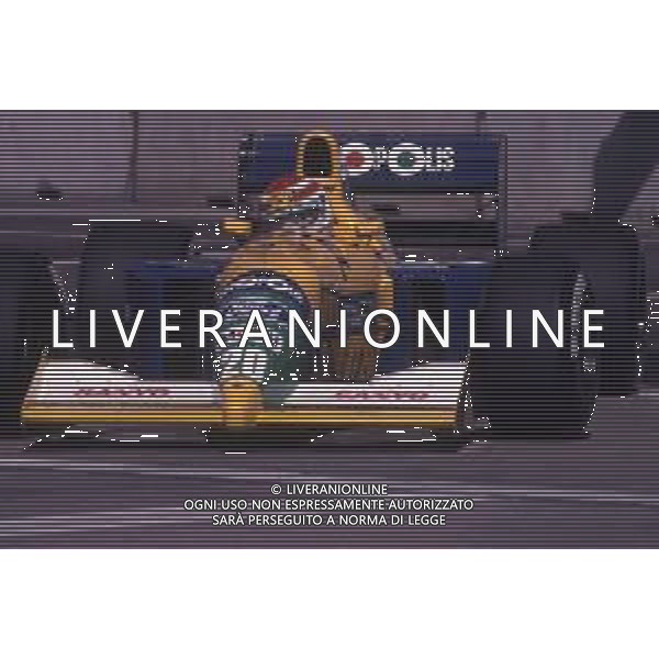 RETROSPETTIVA NELSON PIQUET PILOTA F1-1991 NELLA FOTO NELSON PIQUET AG ALDO LIVERANI SAS