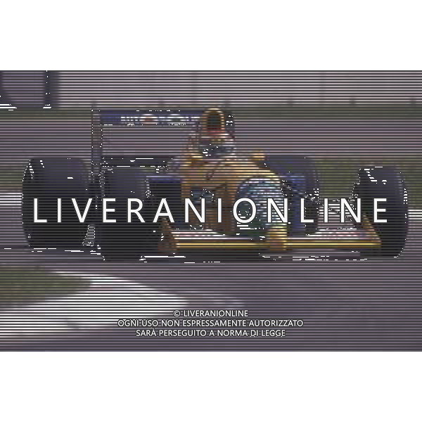 RETROSPETTIVA NELSON PIQUET PILOTA F1-1991 NELLA FOTO NELSON PIQUET AG ALDO LIVERANI SAS