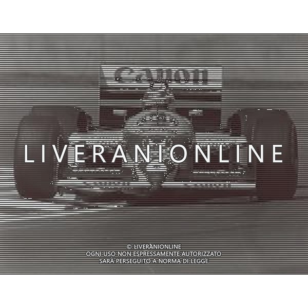 RETROSPETTIVA NELSON PIQUET PILOTA F1 NELLA FOTO NELSON PIQUET AG ALDO LIVERANI SAS