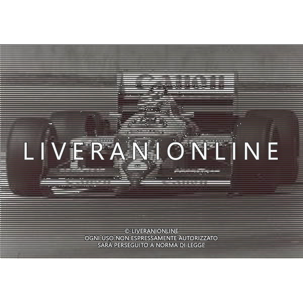 RETROSPETTIVA NELSON PIQUET PILOTA F1 NELLA FOTO NELSON PIQUET AG ALDO LIVERANI SAS