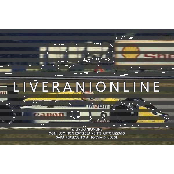 RETROSPETTIVA NELSON PIQUET PILOTA F1 NELLA FOTO NELSON PIQUET AG ALDO LIVERANI SAS