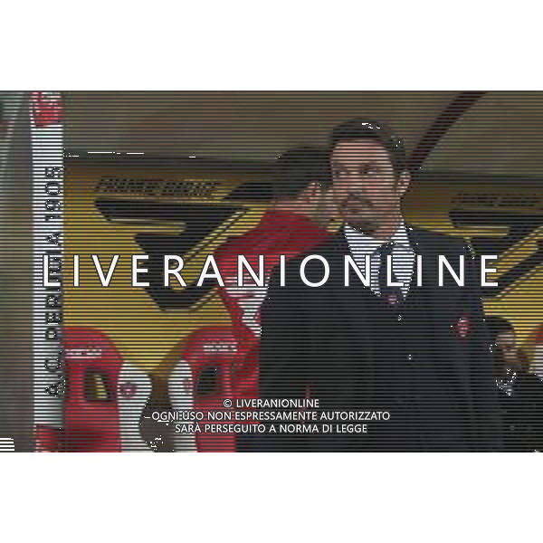 Campionato Italiano di Calcio Serie B 2019/2020 Perugia, Italia 29/10/2019 Perugia vs Ascoli Nella foto: amassimo oddo (allenatore perugia calcio) foto loris cerquiglini-alessio marini-ag aldo liverani sas