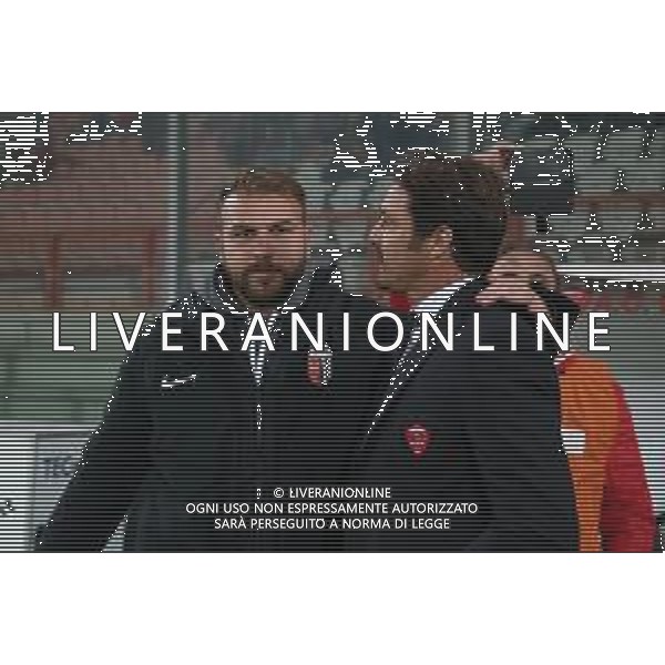 Campionato Italiano di Calcio Serie B 2019/2020 Perugia, Italia 29/10/2019 Perugia vs Ascoli Nella foto: paolo zanetti (allenatore ascoli calcio) saluta massimo oddo (allenatore perugia calcio) foto loris cerquiglini-alessio marini-ag aldo liverani sas