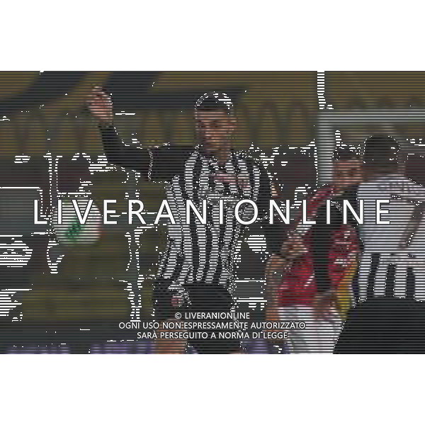 Campionato Italiano di Calcio Serie B 2019/2020 Perugia, Italia 29/10/2019 Perugia vs Ascoli Nella foto: gianluca scamacca (n.9 attaccante ascoli calcio) foto loris cerquiglini-alessio marini-ag aldo liverani sas