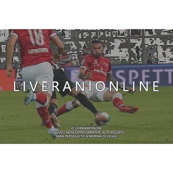 Campionato Italiano di Calcio Serie B 2019/2020 Perugia, Italia 29/10/2019 Perugia vs Ascoli Nella foto: nicola falasco (n.25 perugia calcio) in azione foto loris cerquiglini-alessio marini-ag aldo liverani sas