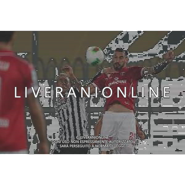 Campionato Italiano di Calcio Serie B 2019/2020 Perugia, Italia 29/10/2019 Perugia vs Ascoli Nella foto: nicola falasco (n.25 perugia calcio) vs matteo ardemagni (n.32 attaccante ascoli calcio) foto loris cerquiglini-alessio marini-ag aldo liverani sas