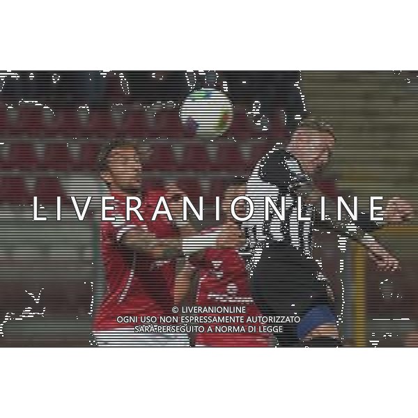Campionato Italiano di Calcio Serie B 2019/2020 Perugia, Italia 29/10/2019 Perugia vs Ascoli Nella foto: matteo ardemagni (n.32 attaccante ascoli calcio) vs gian luca di chiara (n.27 perugia calcio9 foto loris cerquiglini-alessio marini-ag aldo liverani sas