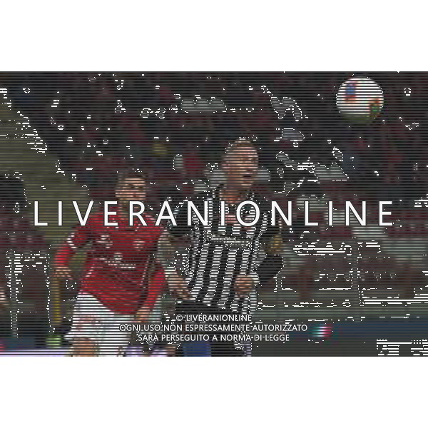 Campionato Italiano di Calcio Serie B 2019/2020 Perugia, Italia 29/10/2019 Perugia vs Ascoli Nella foto: matteo ardemagni (n.32 attaccante ascoli calcio) foto loris cerquiglini-alessio marini-ag aldo liverani sas