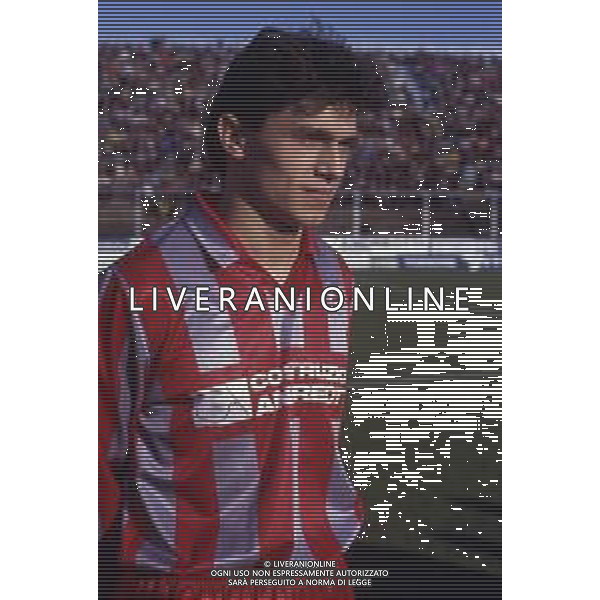 RETROSPETTIVA FLORIJANCIC MATJAZ CALCIATORE NELLA FOTO FLORIJANCIC MATJAZ CON LA MAGLIA DELLA CREMONESE AG ALDO LIVERANI SAS