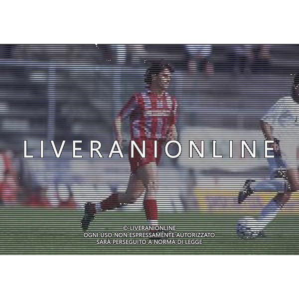 RETROSPETTIVA FLORIJANCIC MATJAZ CALCIATORE NELLA FOTO FLORIJANCIC MATJAZ CON LA MAGLIA DELLA CREMONESE AG ALDO LIVERANI SAS