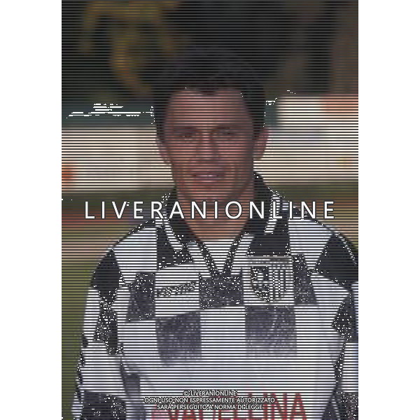 RETROSPETTIVA FLORIJANCIC MATJAZ CALCIATORE NELLA FOTO FLORIJANCIC MATJAZ CON LA MAGLIA DELL\'ALZANO AG ALDO LIVERANI SAS