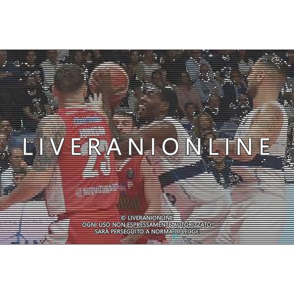 FORTITUDO BOLOGNA - PISTOIA BASKET LEGA SERIE A 27.10.2019 NELLA FOTO Henry Sims e Justin Johnson ©OPTIMAFOTO /AGENZIA ALDO LIVERANI Sas