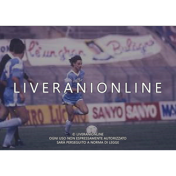 RETROSPETTIVA GIOVANNI INVERNIZZI CALCIATORE NELLA FOTO GIOVANNI INVERNIZZI CN LA MAGLIA DEL COMO CALCIO AG ALDO LIVERANI SAS