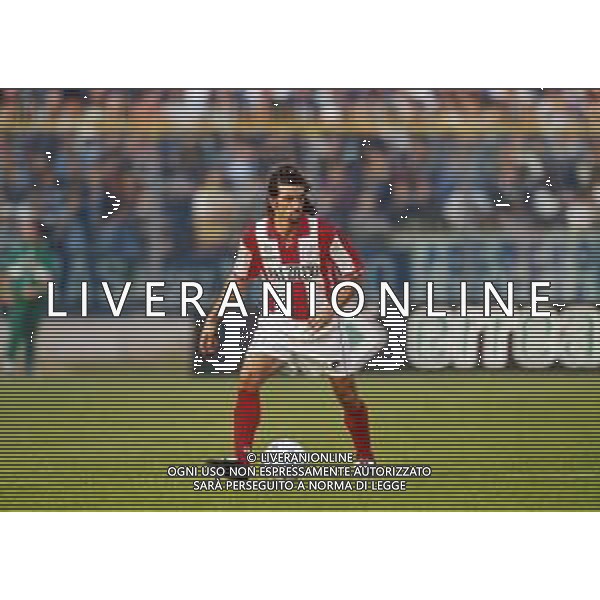 RETROSPETTIVA VIVIANI FABIO CALCIATORE NELLA FOTO VIVIANI FABIO CON LA MAGLIA DEL VICENZA CALCIO AG ALDO LIVERANI SAS 