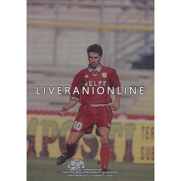 RETROSPETTIVA VIVIANI FABIO CALCIATORE NELLA FOTO VIVIANI FABIO CON LA MAGLIA DEL VICENZA CALCIO AG ALDO LIVERANI SAS 