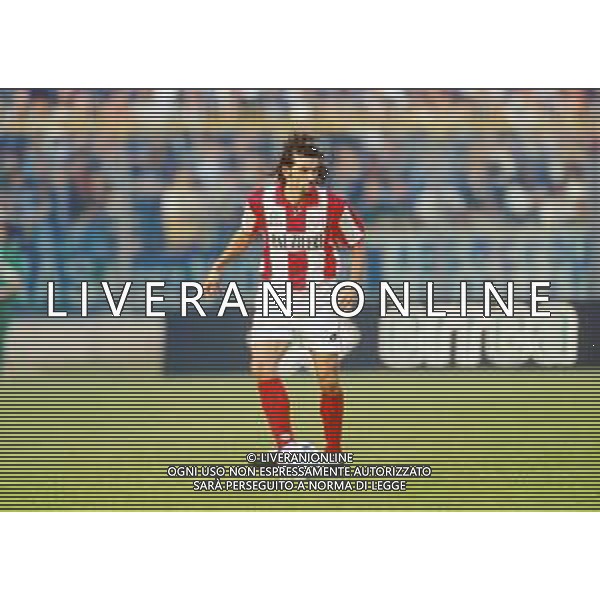 RETROSPETTIVA VIVIANI FABIO CALCIATORE NELLA FOTO VIVIANI FABIO CON LA MAGLIA DEL VICENZA CALCIO AG ALDO LIVERANI SAS 