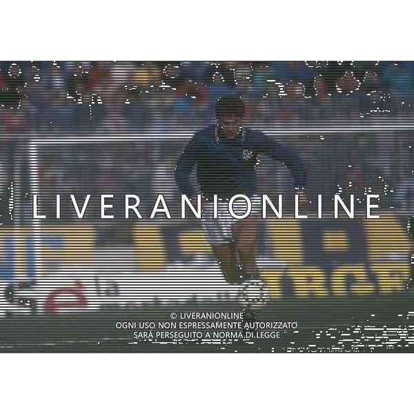 RETROSPETTIVA FRANCESCO ZANONCELLI CALCIATORE NELLA FOTO FRANCESCO ZANONCELLI CON LA MAGLIA DELLA NAZIONALE ITALIANA AG ALDO LIVERANI SAS