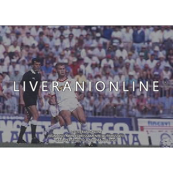 RETROSPETTIVA FRANCESCO ZANONCELLI CALCIATORE NELLA FOTO FRANCESCO ZANONCELLI CON LA MAGLIA DEL PADOVA CALCIO AG ALDO LIVERANI SAS