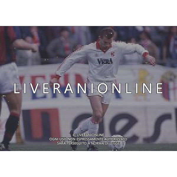 RETROSPETTIVA FRANCESCO ZANONCELLI CALCIATORE NELLA FOTO FRANCESCO ZANONCELLI CON LA MAGLIA DEL PADOVA CALCIO AG ALDO LIVERANI SAS