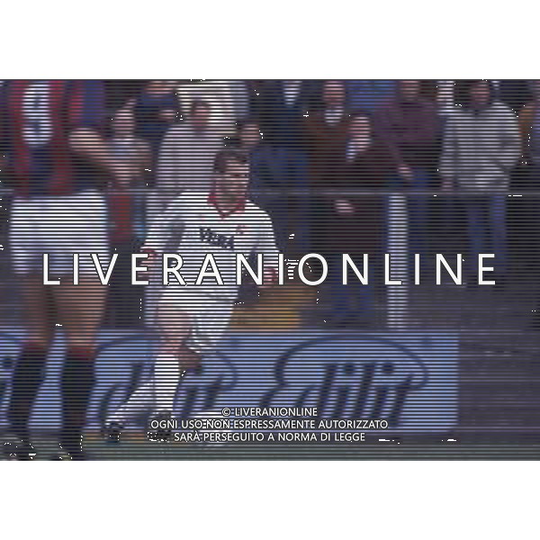 RETROSPETTIVA FRANCESCO ZANONCELLI CALCIATORE NELLA FOTO FRANCESCO ZANONCELLI CON LA MAGLIA DEL PADOVA CALCIO AG ALDO LIVERANI SAS
